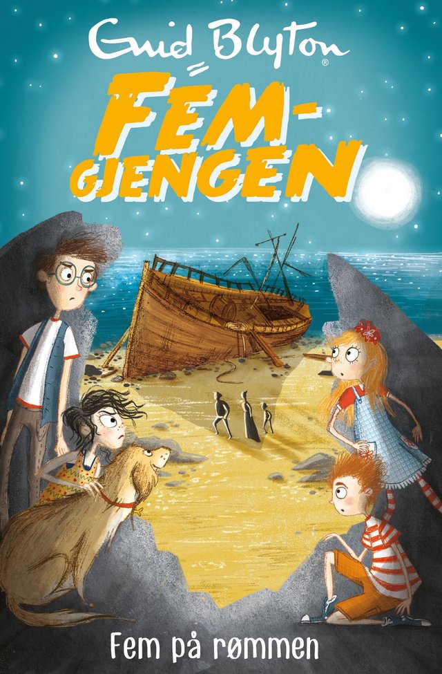 "Fem på rømmen" av Enid Blyton