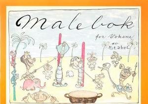 "Malebok for voksne" av Fredrik Stabel