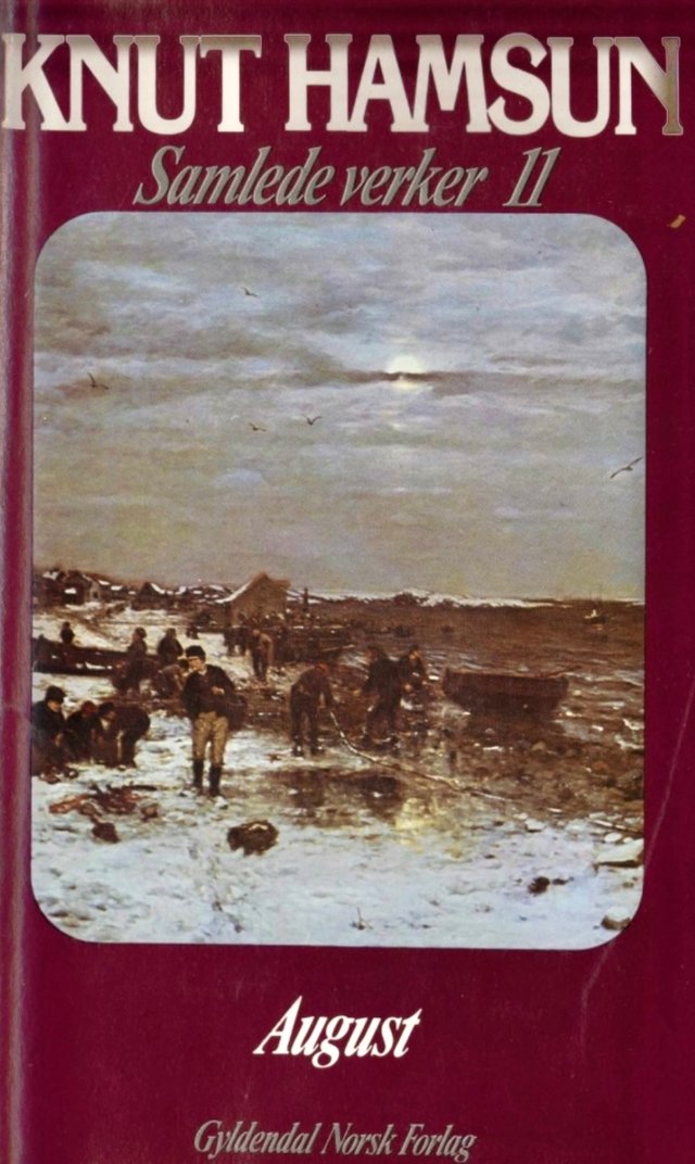 "August - roman" av Knut Hamsun