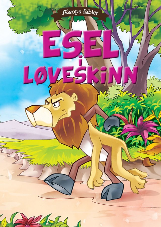"Esel i løveskinn" av Æsop