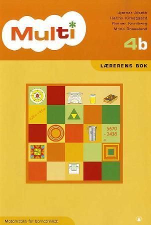 Multi 4b - lærerens bok : matematikk for barnetrinnet