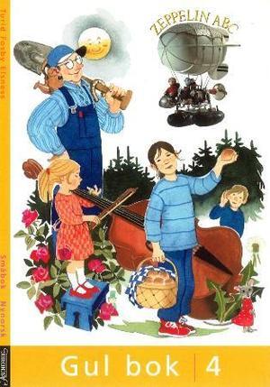 "Zeppelin ABC - småbok : gul bok 4" av Turid Fosby Elsness