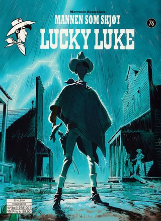 "Mannen som skjøt lucky luke" av Matthieu Bonhomme