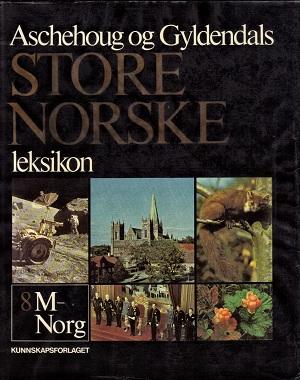 Aschehoug og Gyldendals store norske leksikon. Bd. 8