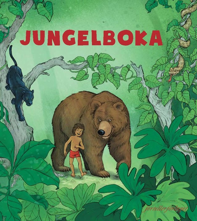 "Jungelboka" av Rudyard Kipling