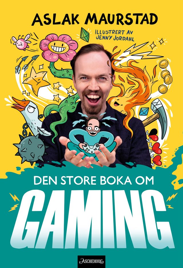 "Den store boka om gaming" av Aslak Maurstad