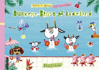 Bukkene Bruse på badeland - klaffebøker
