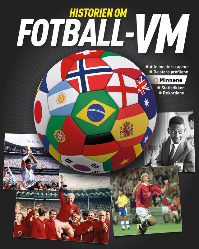 "Historien om fotball-VM" av Inger Marit Hansen