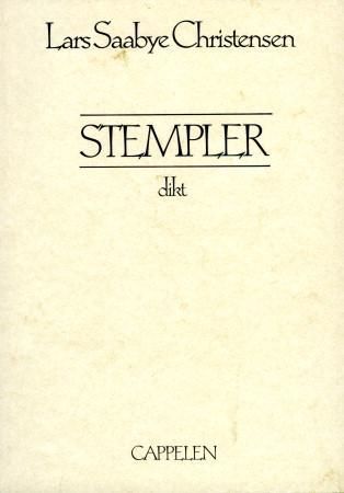 "Stempler" av Lars Saabye Christensen