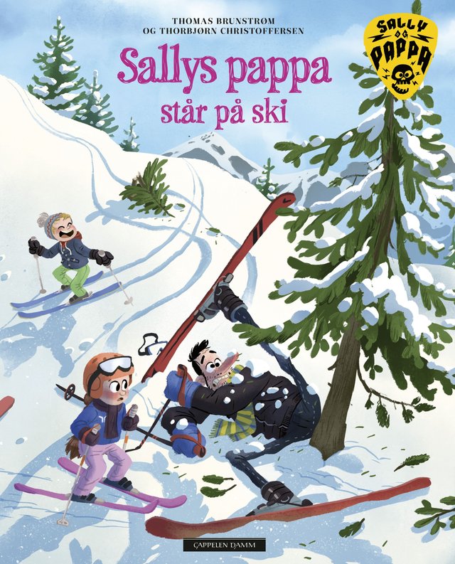 "Sallys pappa står på ski" av Thomas Brunstrøm