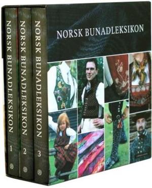 "Norsk bunadleksikon - Bind 1-3" av Bjørn Sverre Hol Haugen