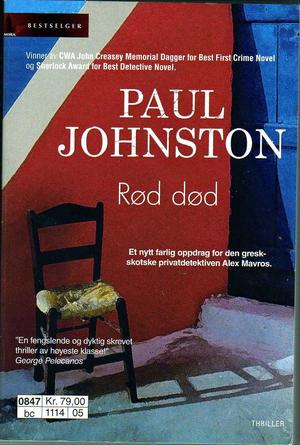 "Rød død" av Paul Johnston