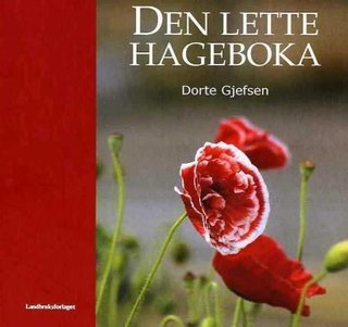 "Den lette hageboka" av Dorte Gjefsen