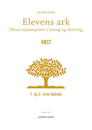 Elevens ark - observasjonsprøve i lesing og skriving