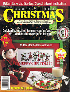 "Better Homes and Gardens Special Interest Publications - Cross-Stitch Christmas 1993" av Editor-in-Chief - William J. Yates