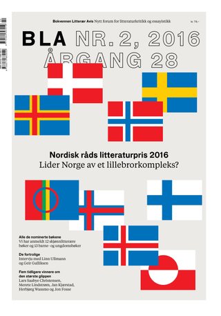 BLA - Bokvennen litter√¶r avis. Nr. 2 2016