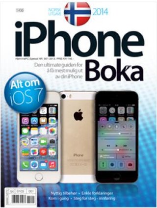 "iPhone boka" av Line Therkelsen