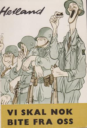 "Vi skal nok bite fra oss  soldater fra perm til perm ..." av Audun Hetland