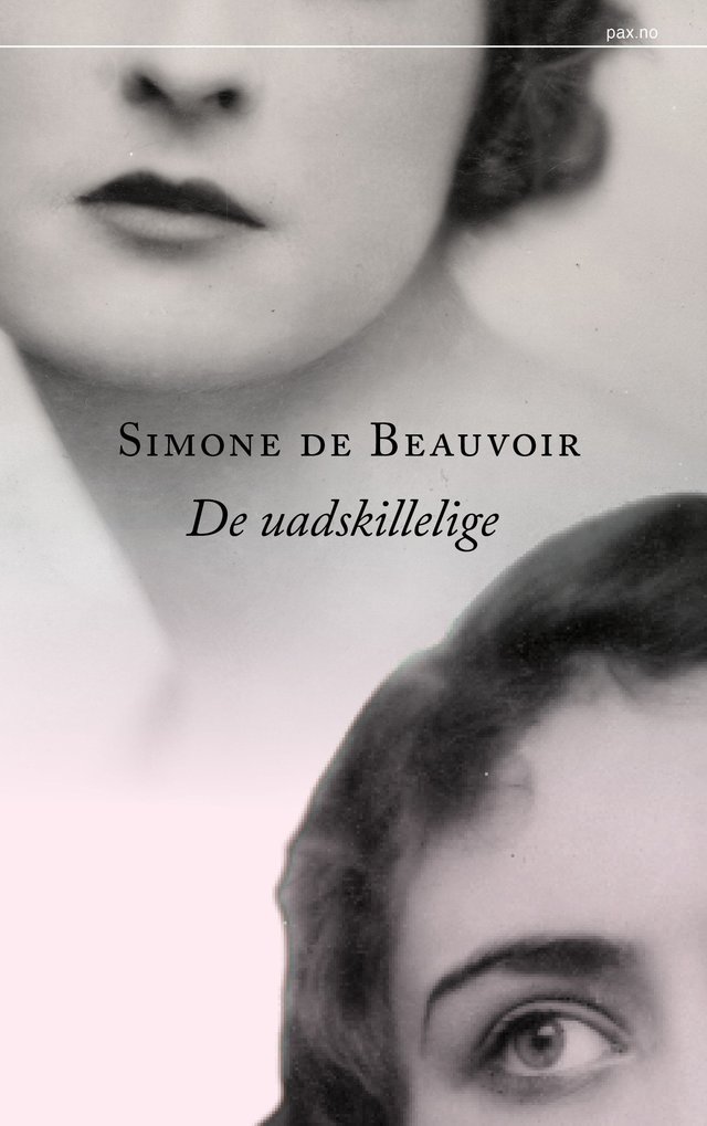 "De uadskillelige" av Simone de Beauvoir