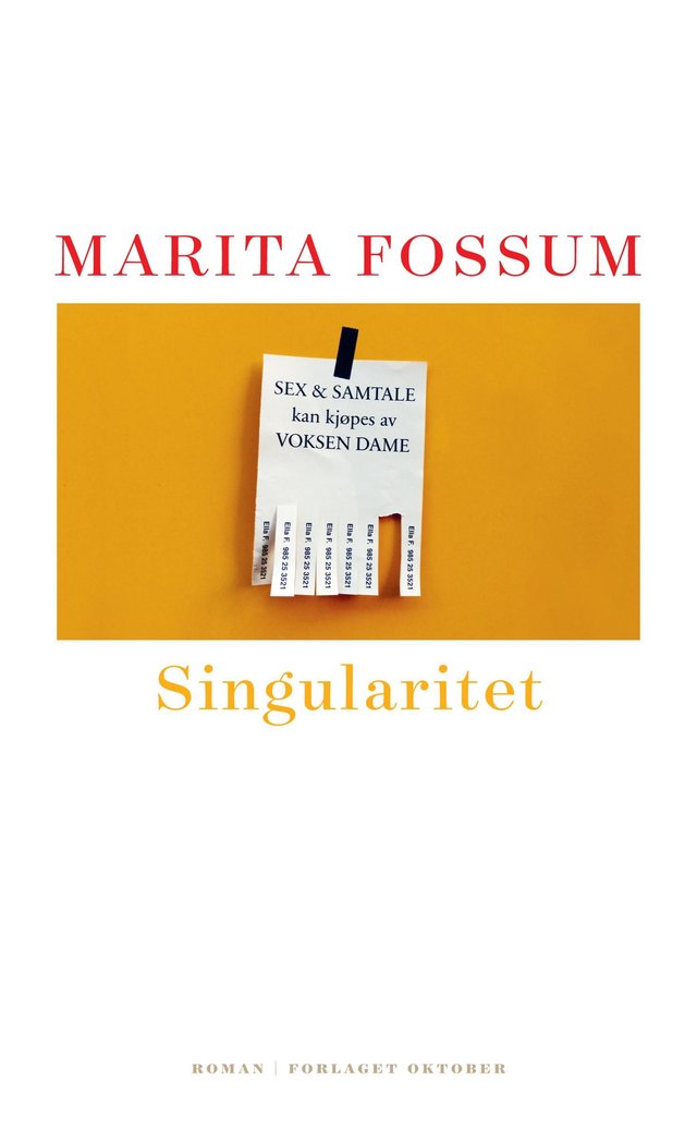 "Singularitet - roman" av Marita Fossum