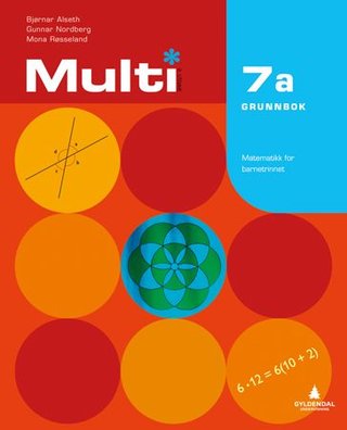 "Multi 7a, 2. utgave - Grunnbok : matematikk for barnetrinnet" av Bjørnar Alseth