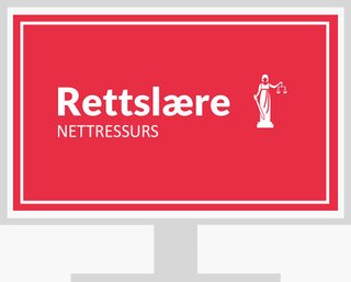 Rettslære 1 og Rettslære 2  - Nettressurs