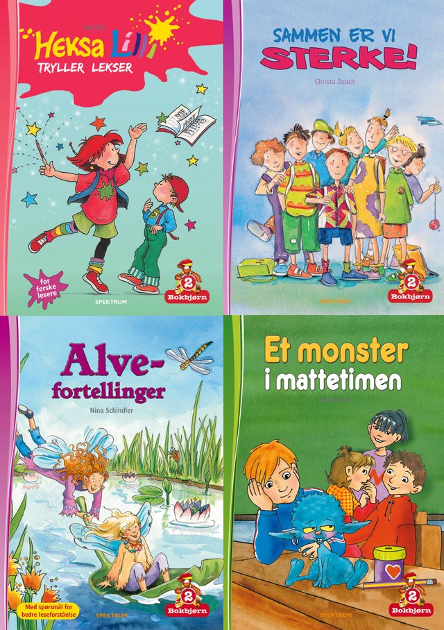 "Bokbjørn lesepakke (nivå 2)" av Knister