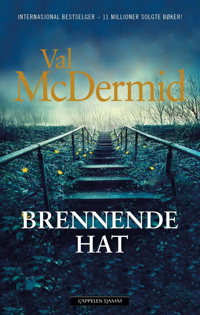 "Brennende hat" av Val McDermid