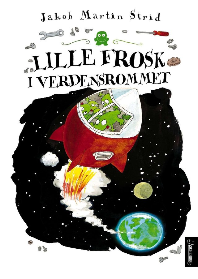 "Lille Frosk i verdensrommet" av Jakob Martin Strid