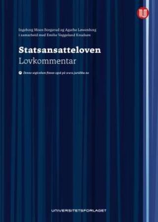 "Statsansatteloven" av Ingeborg M. Borgerud