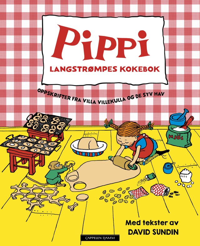 "Pippi Langstrømpes kokebok - oppskrifter fra Villa Villekulla og de sju hav" av Astrid Lindgren