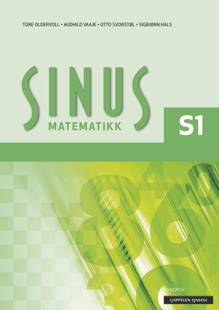"Sinus  matematikk S1" av Tore Oldervoll