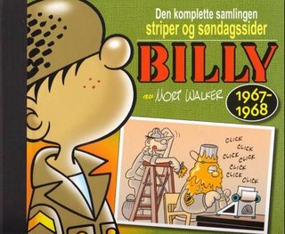 "Billy 1967-1968 : volum 9 : den komplette samlingen striper og søndagssider" av Mort Walker