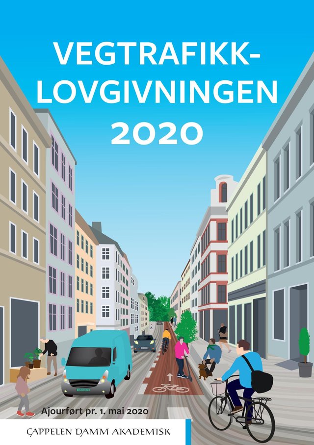"Vegtrafikklovgivningen 2020 - vegtrafikkloven med trafikkregler og forskrifter : ajourført pr. 1. april 2020" av Norge