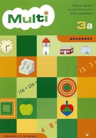 Multi 3a - grunnbok : matematikk for barnesteget