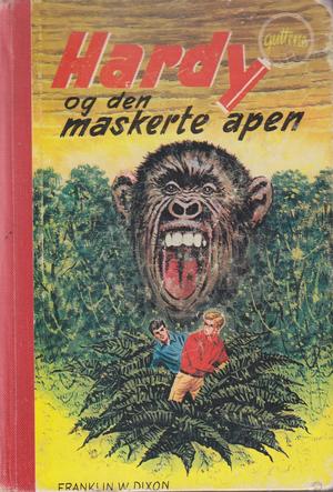 "Hardyguttene og den maskerte ape" av Franklin W. Dixon