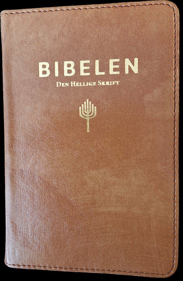 "Bibelen - Den hellige skrift : Det gamle og Det nye testamentes kanoniske bøker" 