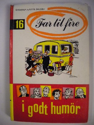 "Far til fire I godt humør" av Gitte Palsby