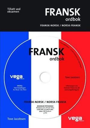"Fransk ordbok - fransk-norsk/norsk-fransk" av Tove Jacobsen
