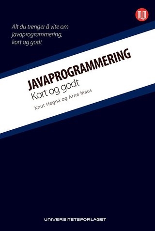 "Javaprogrammering" av Knut Hegna