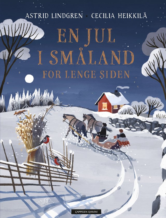 "En jul i Småland for lenge siden" av Astrid Lindgren