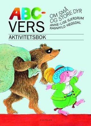 ABC-vers om små og store dyr - aktivitetsbok