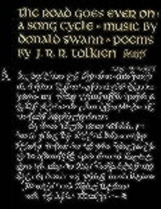 "The road goes ever on" av J.R.R. Tolkien