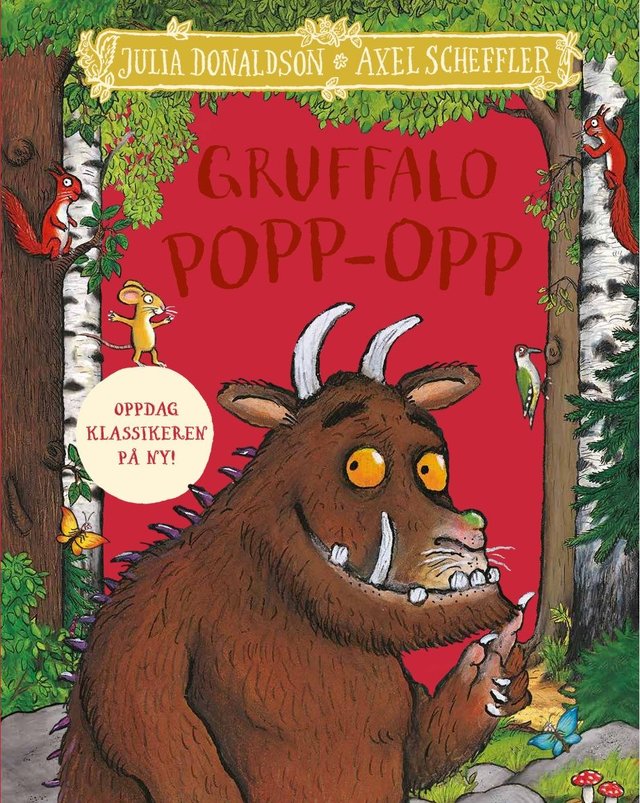 "Gruffalo popp-opp" av Julia Donaldson