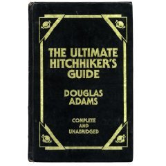 "The Ultimate Hitchhikers Guide" av Douglas Adams