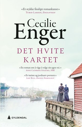 "Det hvite kartet roman" av Cecilie Enger