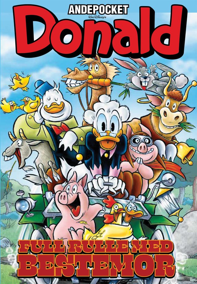 "Donald - full rulle med bestemor" av Tonje Tornes