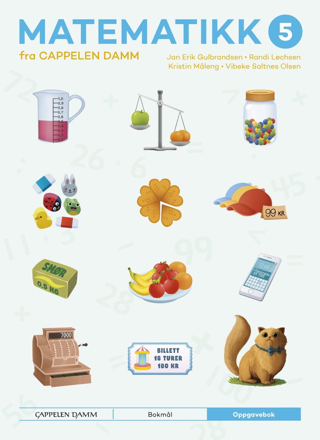 "Matematikk 5 fra Cappelen Damm Unibok - Oppgavebok" av Jan Erik Gulbrandsen