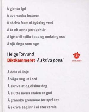 "Diktkammeret - å skriva poesi" av Helge Torvund