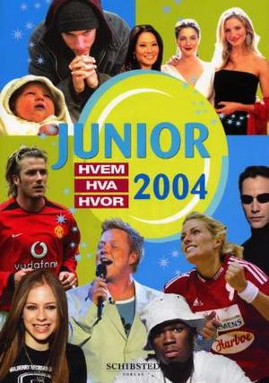"Junior hvem hva hvor 2004" av Kjersti Herland Johnsen